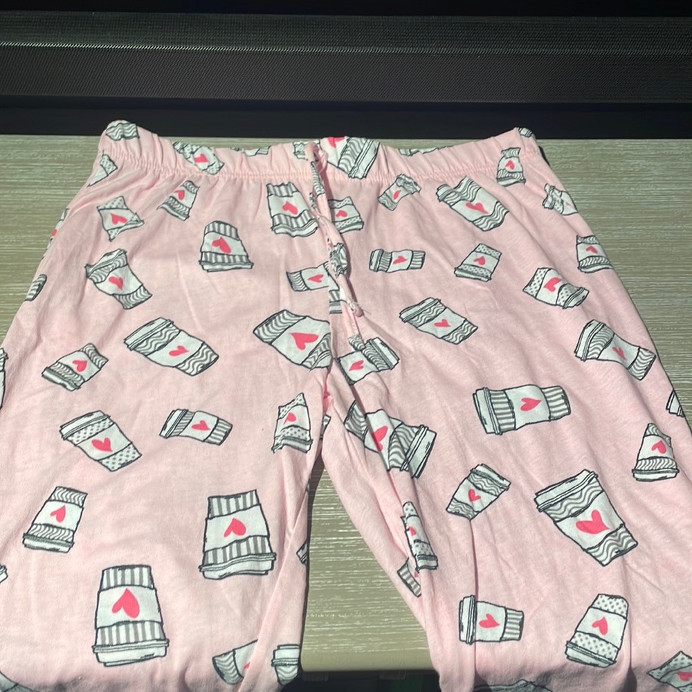 Coffee pajama pants